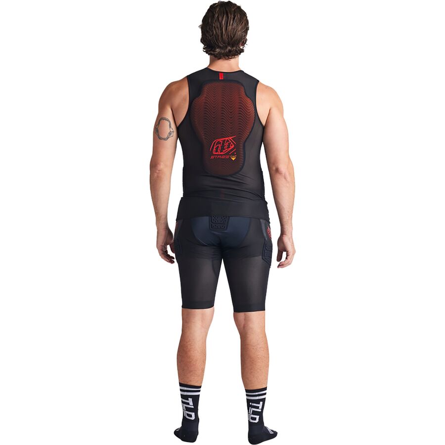 Troy Lee Designs Stage Ghost D30 Short Baselayer Black