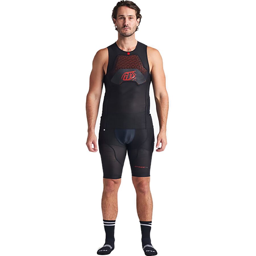 Troy Lee Designs Stage Ghost D30 Short Baselayer Black