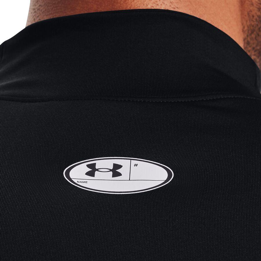 Under Armour Coldgear Armour Fitted Mock Top - Men's Black/White