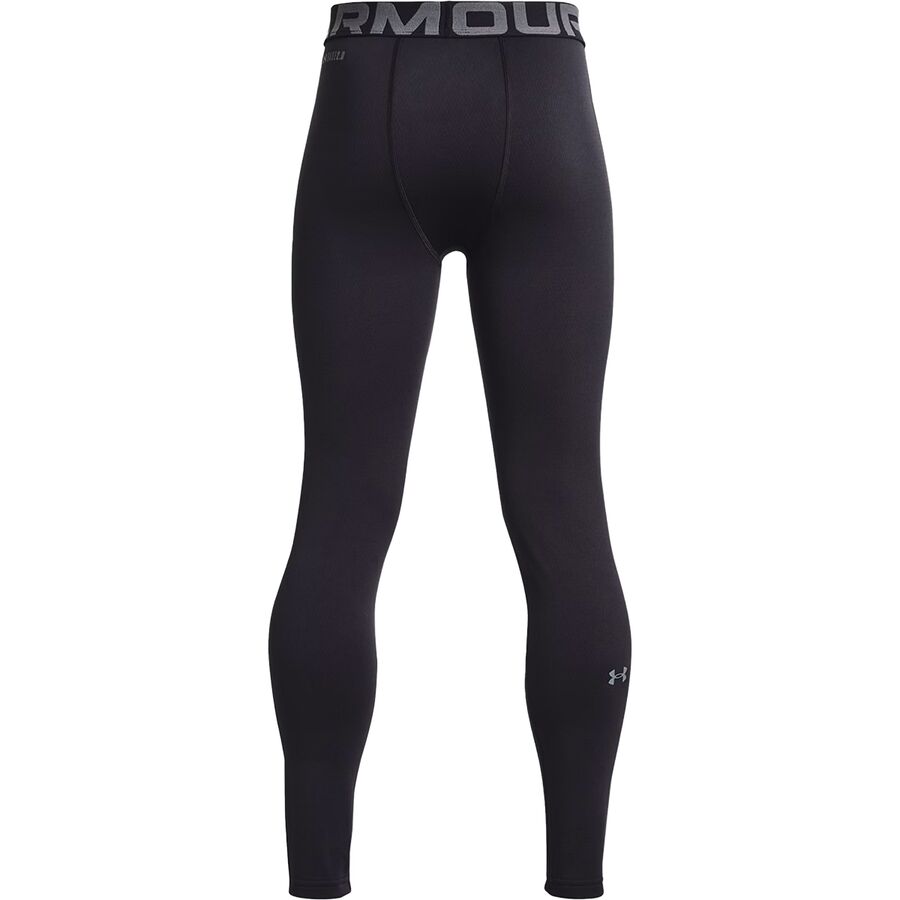 Under Armour Packaged Base 2.0 Legging - Boys' Black/Pitch Gray