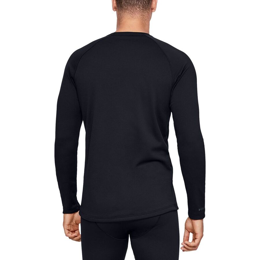 Under Armour Packaged Base 3.0 Crew Top - Men's Black/Pitch Gray