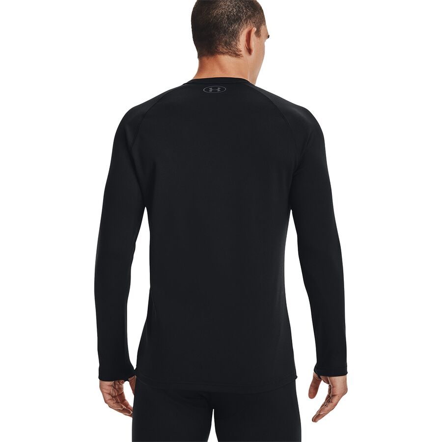 Under Armour Packaged Base 3.0 Hooded Top - Men's Black/Pitch Gray