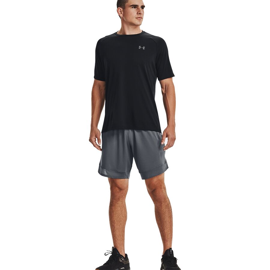 Under Armour Tech 2.0 Short-Sleeve Shirt - Men's Black/Graphite