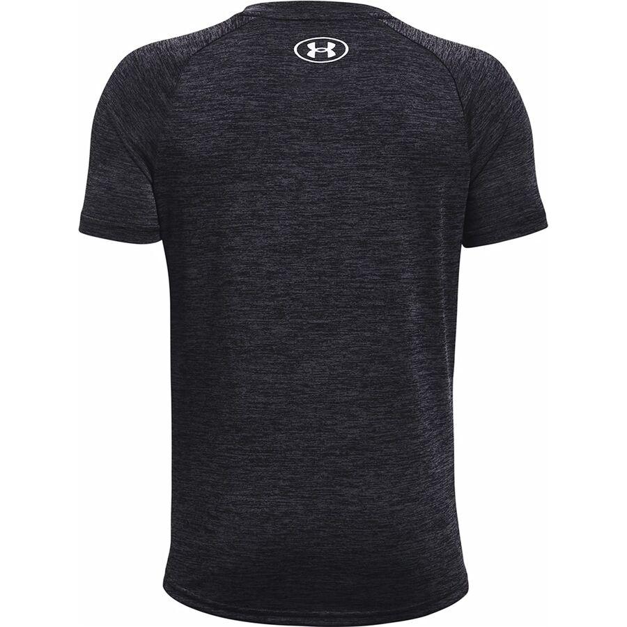 Under Armour Tech 2.0 Short-Sleeve Top - Boys' Black/White