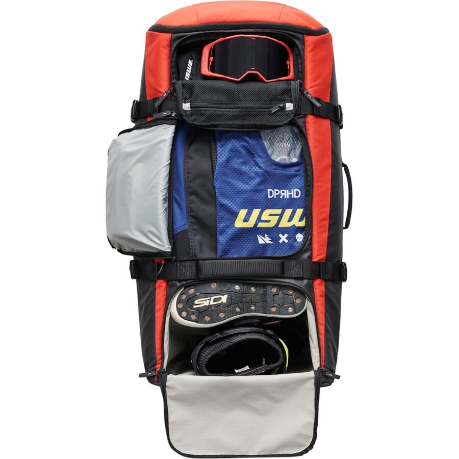 USWE Buddy 150L Athlete Gear Trolley Bag Black/Red