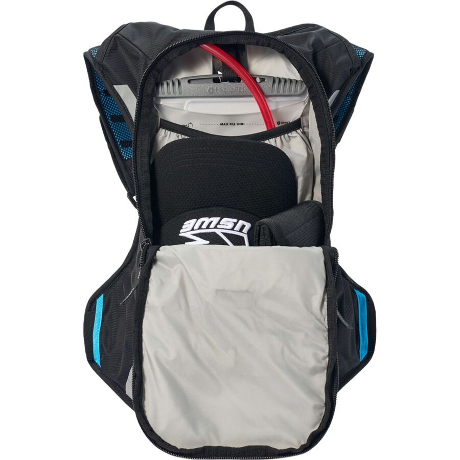 USWE MTB Hydro 8 Hydration Pack - 2024 Black/Horizon Blue