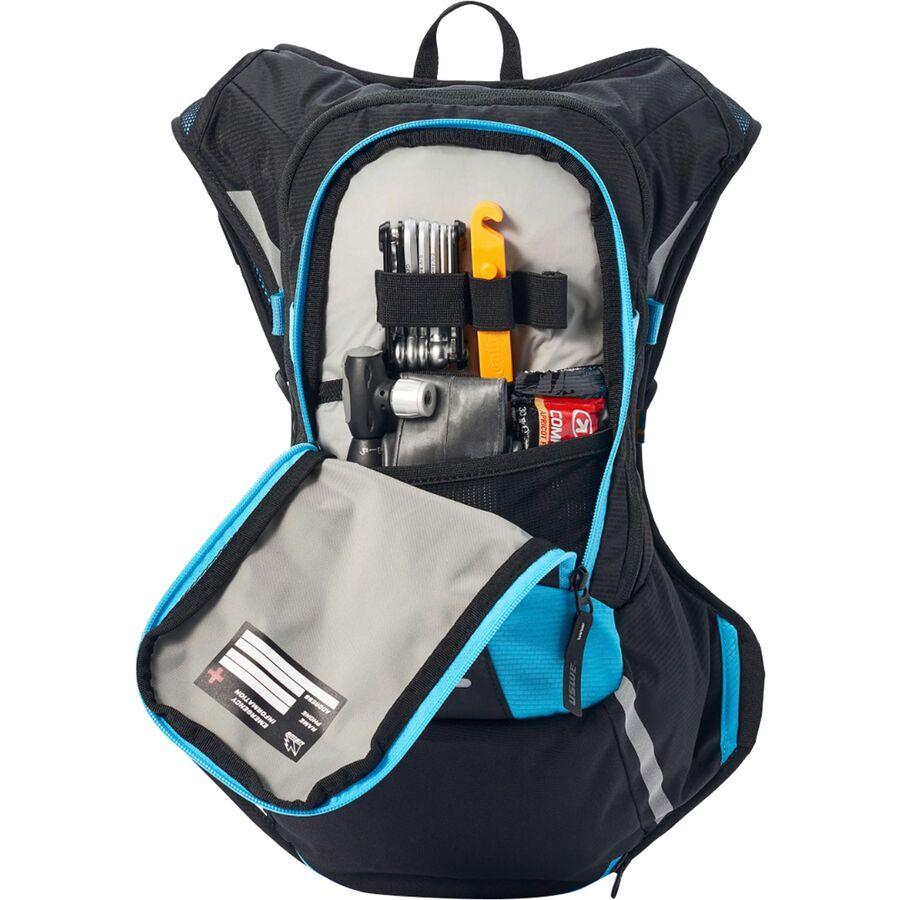 USWE MTB Hydro 8 Hydration Pack - 2024 Black/Horizon Blue
