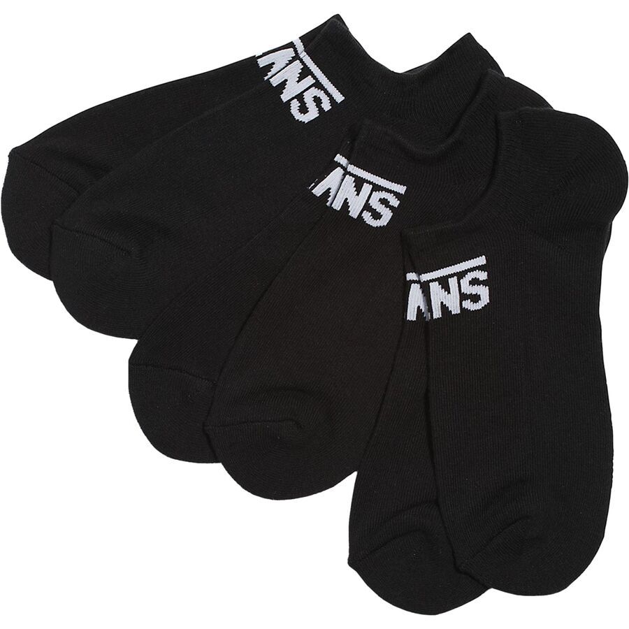 Vans Classic Kick Sock - 3-Pack - Kids' Black