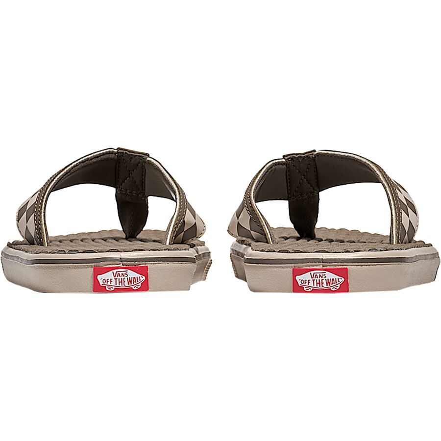 Vans LA Costa Lite Flip Flop - Men's Checkerboard Bungee Cord