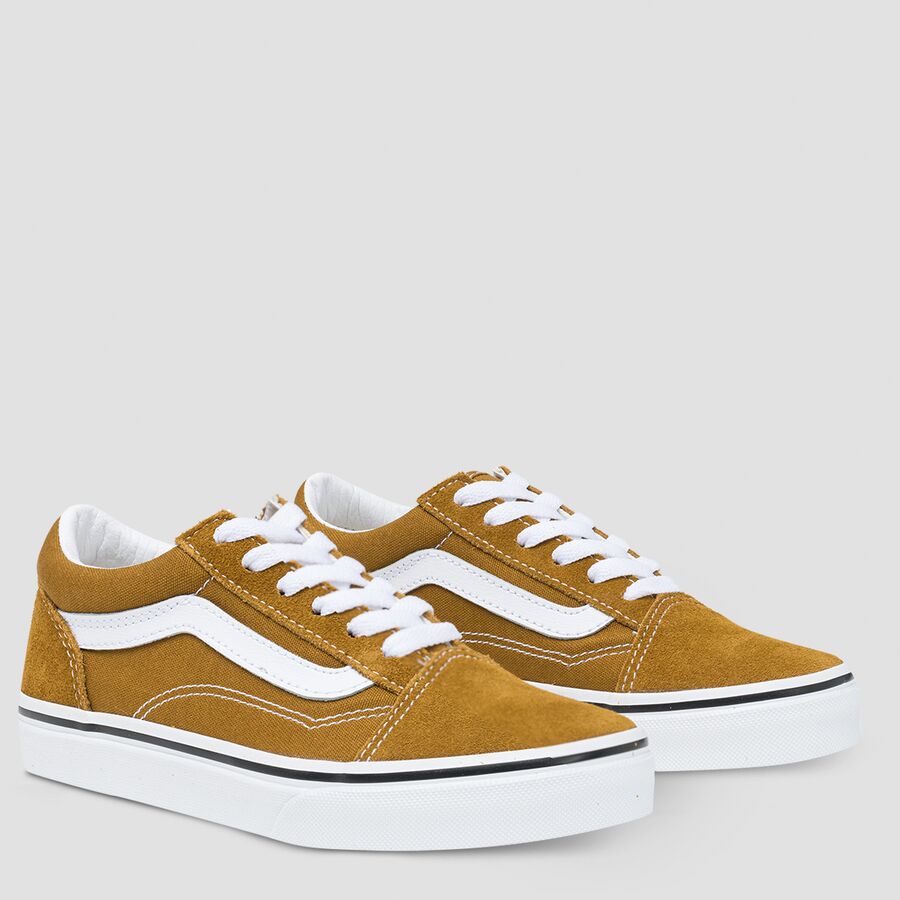 Vans Old Skool Shoe - Kids' Fatal Floral Golden Brown