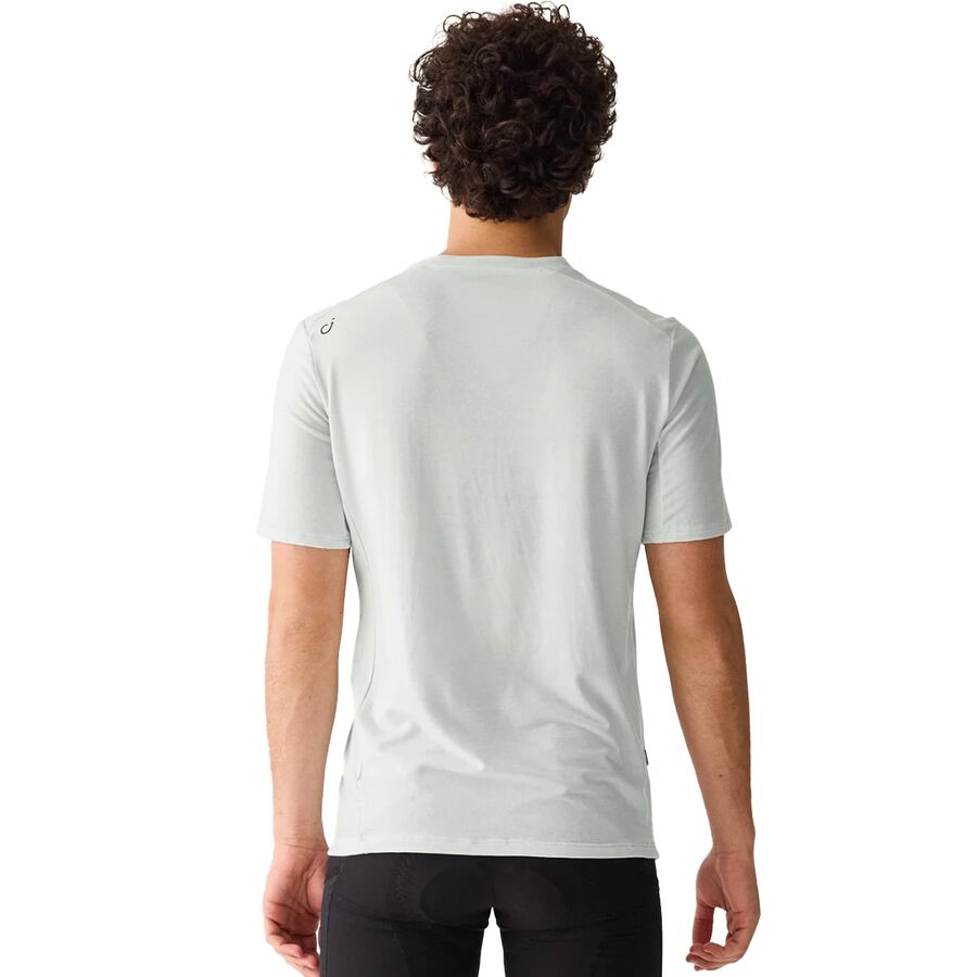 Velocio Merino Ride T-Shirt - Men's Barely Blue
