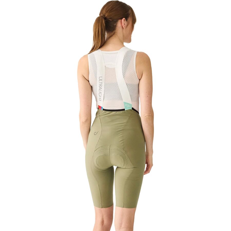 Velocio Ultralight Bib Short - Women's Deep Lichen