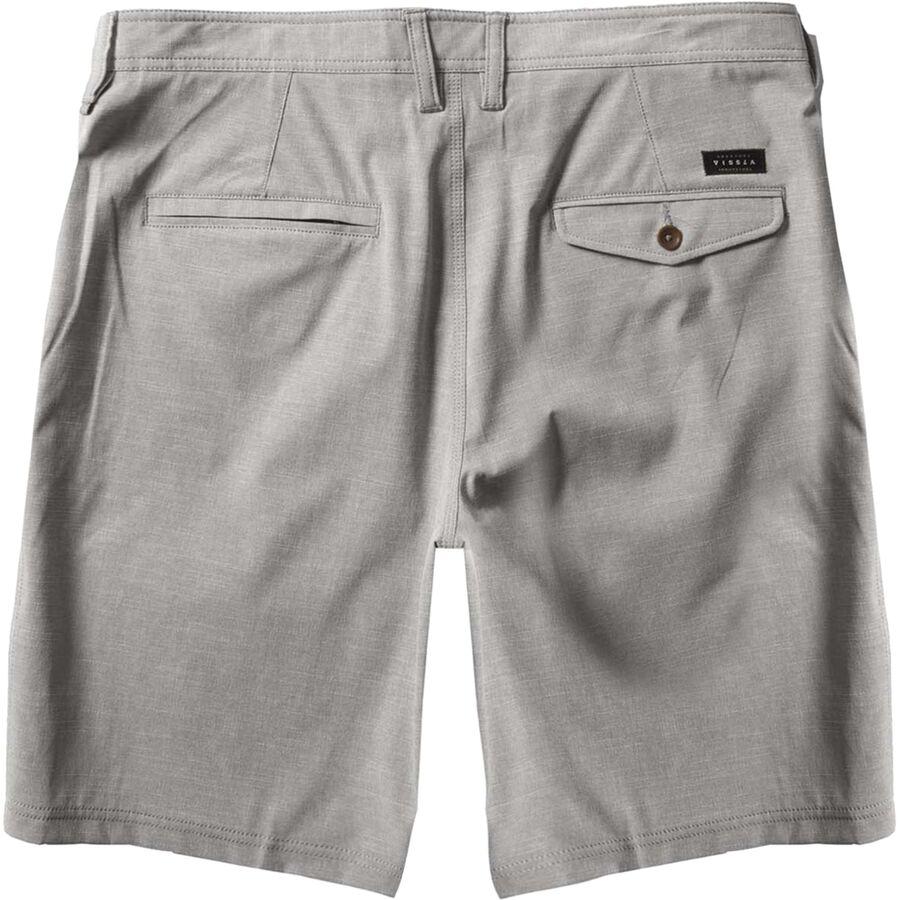 Vissla Fin Rope Hybrid 19.5in Walkshort - Men's Graphite
