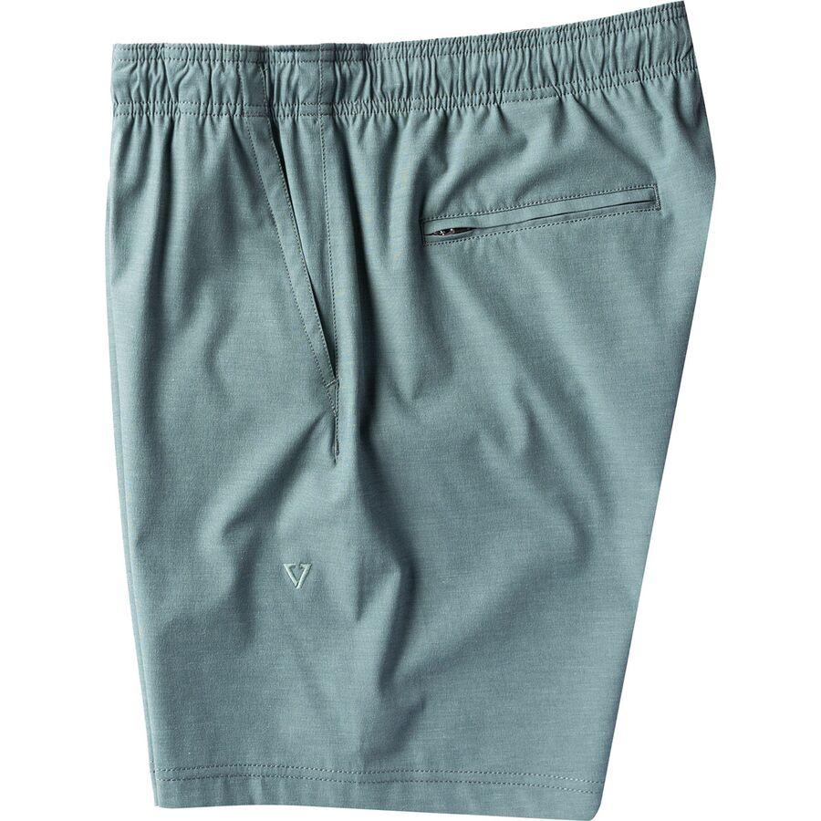 Vissla Hemp No See Ums Eco 18in Elastic Walkshort - Men's Black