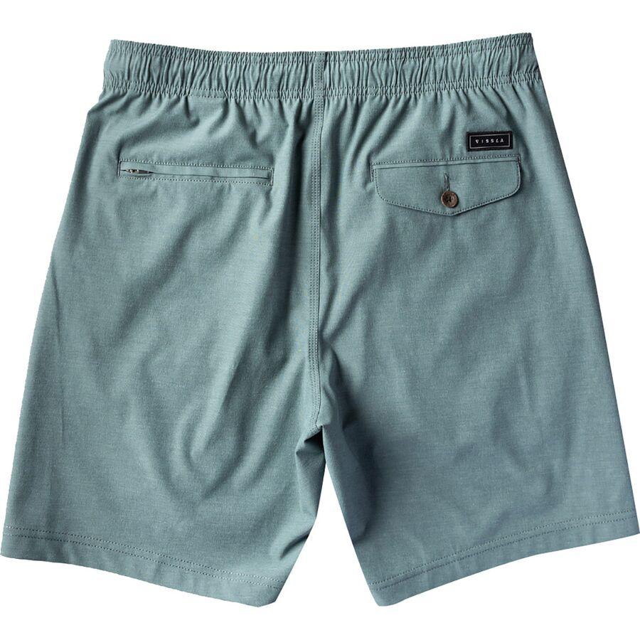 Vissla Hemp No See Ums Eco 18in Elastic Walkshort - Men's Black