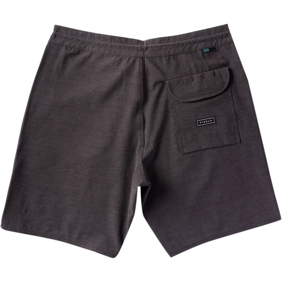 Vissla Solid Sets 18.5in Boardshort 2.0 - Men's Black