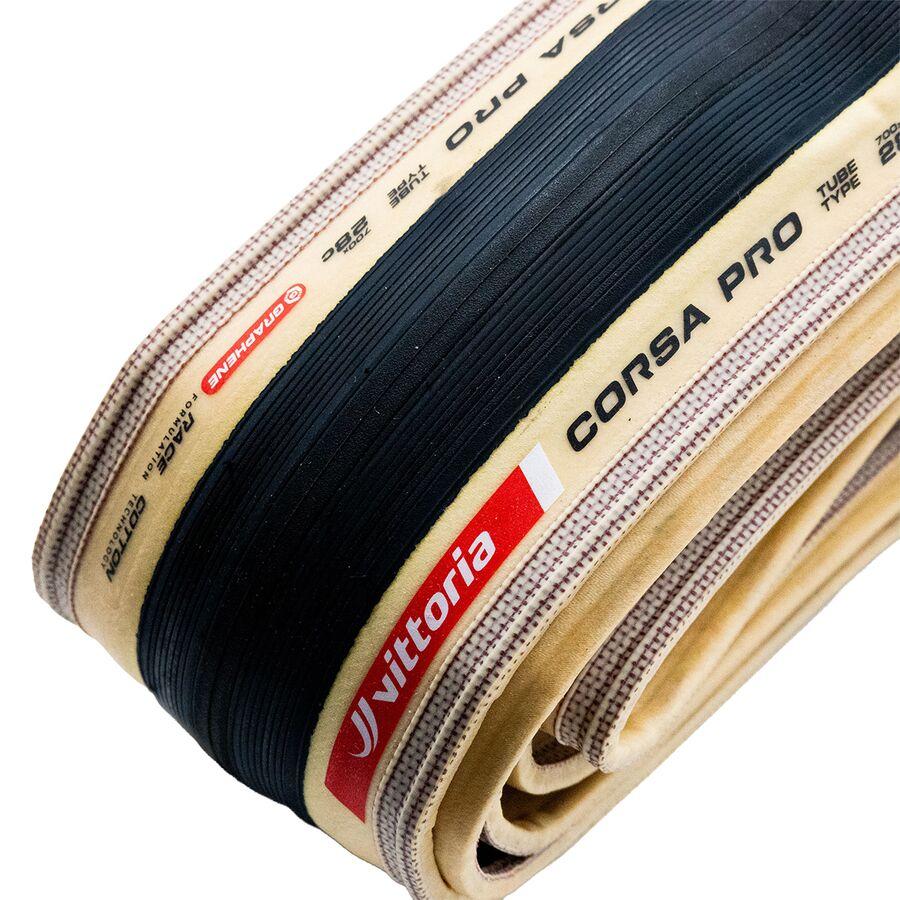 Vittoria Corsa Pro Clincher Tire Cotton Tan/Black