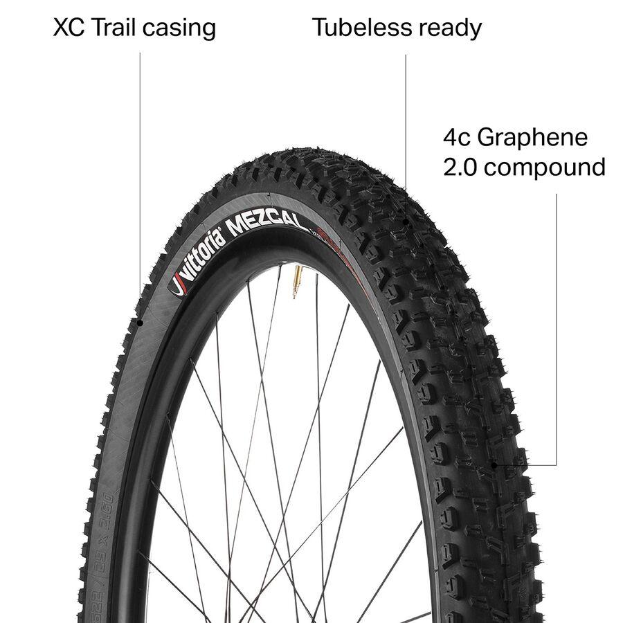 Vittoria Mezcal G2.0 4C XC Trail 29in Tire Anthracite/Black XC-Trail/TNT