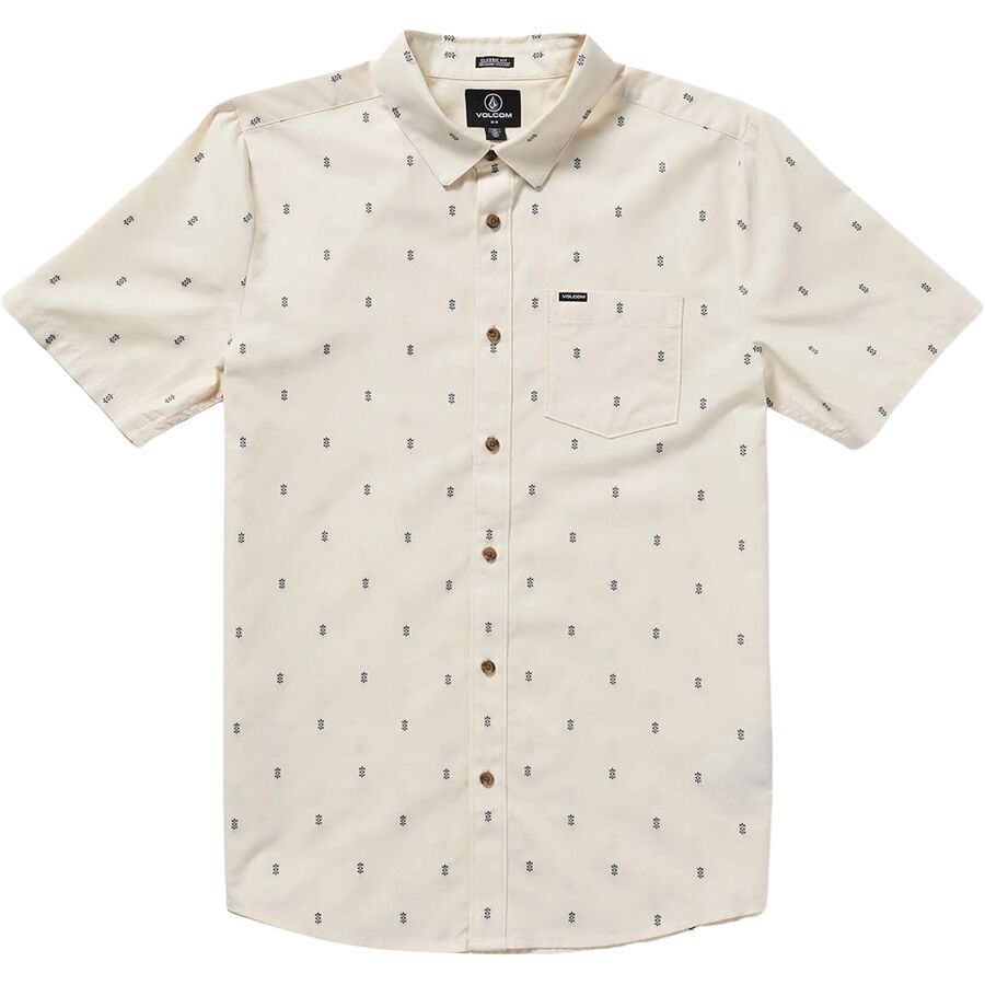 Volcom Bankstone Short-Sleeve Shirt - Men's Dirty White