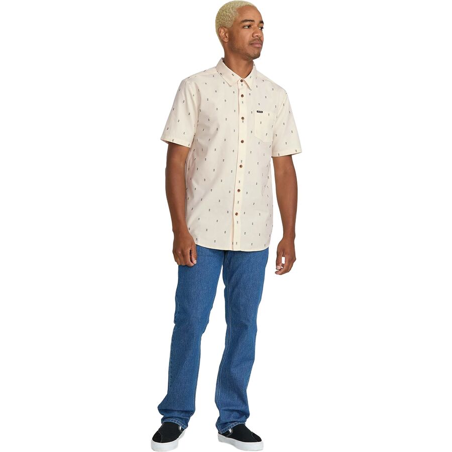 Volcom Bankstone Short-Sleeve Shirt - Men's Dirty White