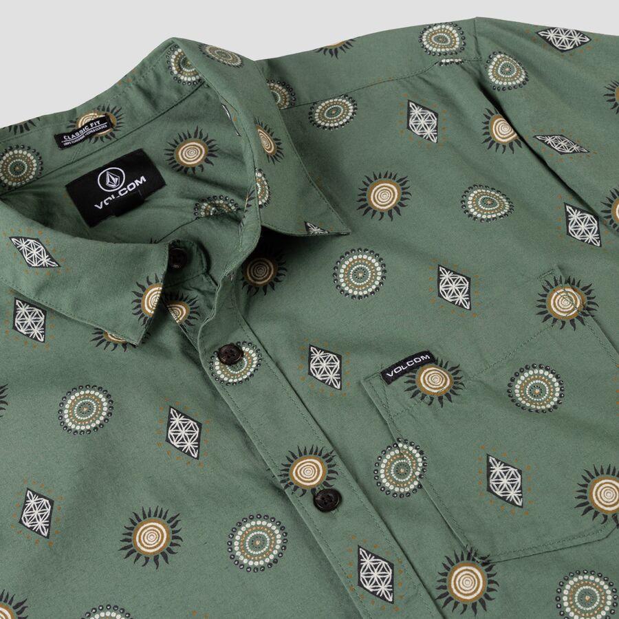 Volcom Mister Fib Short-Sleeve Shirt - Men's Light Olive