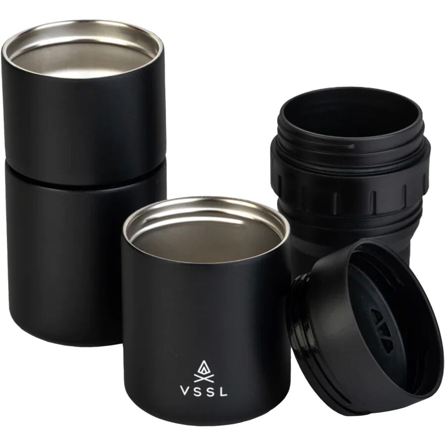 VSSL Nest Pour Over Kit + Java G25 Grinder Black