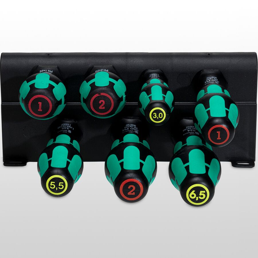 Wera 300/7 Kraftform & Stubby Set One Color