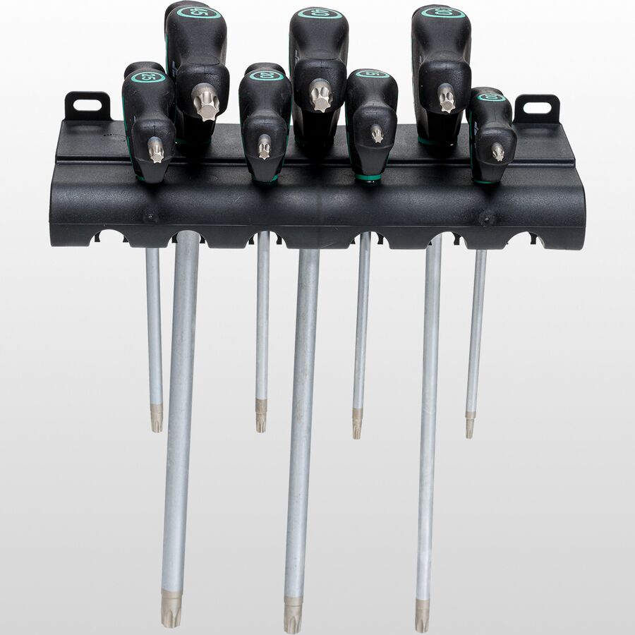 Wera 467/7 T-handle Screwdrivers Torx HF Set