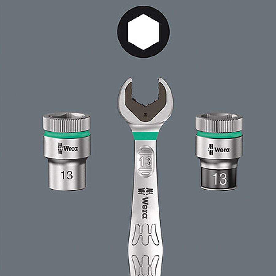 Wera Joker Set Ratcheting Combination Wrench Set - 11 Piece