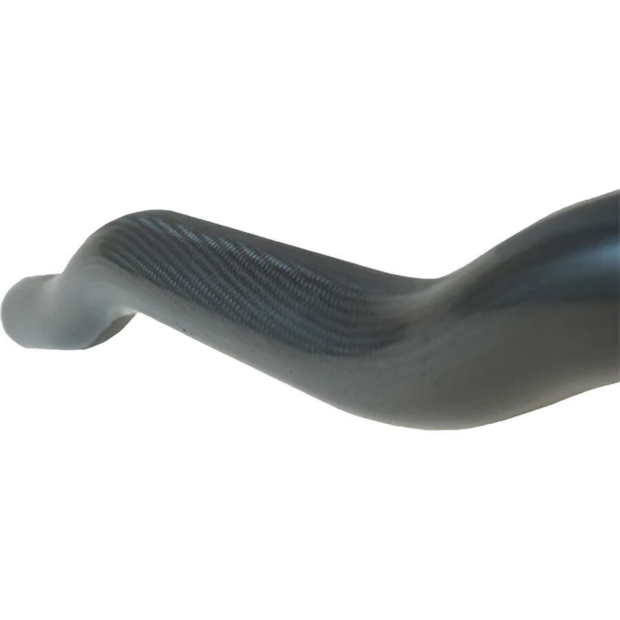 Werner Double Diamond Carbon Paddle - Bent Shaft Black
