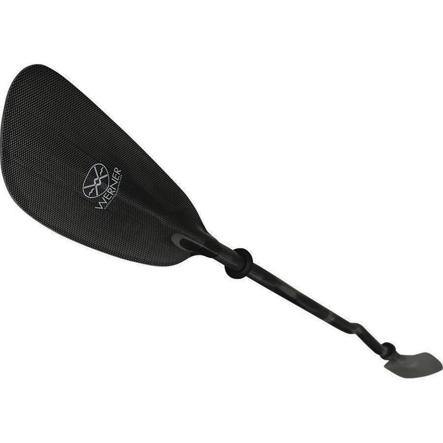 Werner Kalliste 2-Piece Carbon Paddle - Bent Shaft Black