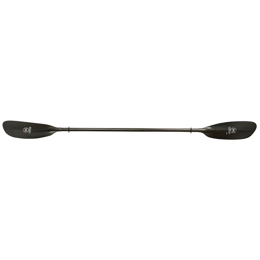 Werner Kalliste 2-Piece Carbon Paddle - Straight Shaft Carbon