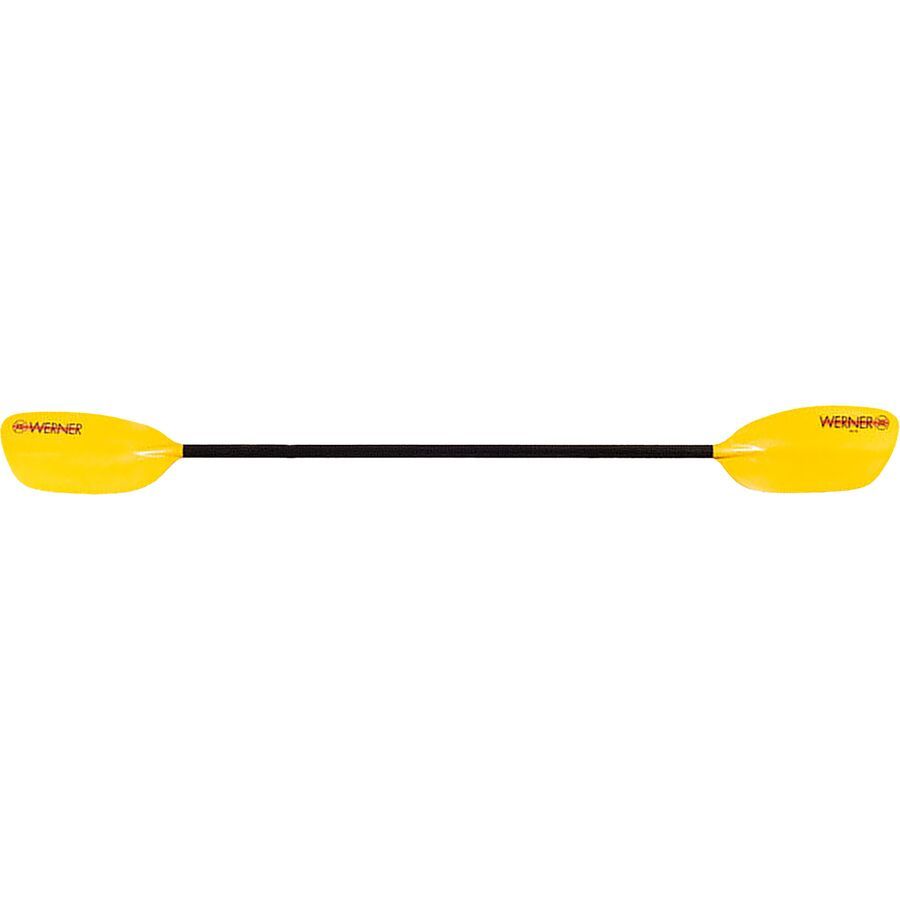 Werner Rio FG 1-Piece Straight Shaft Paddle Yellow