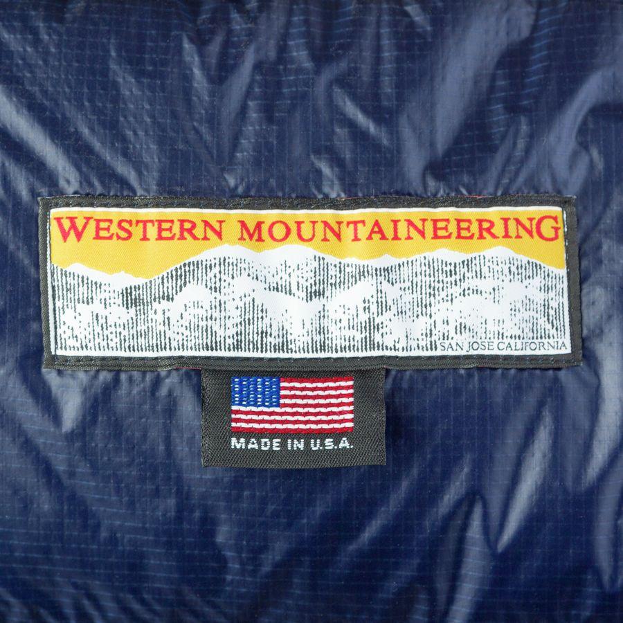 Western Mountaineering MegaLite Sleeping Bag: 30F Down Navy Blue