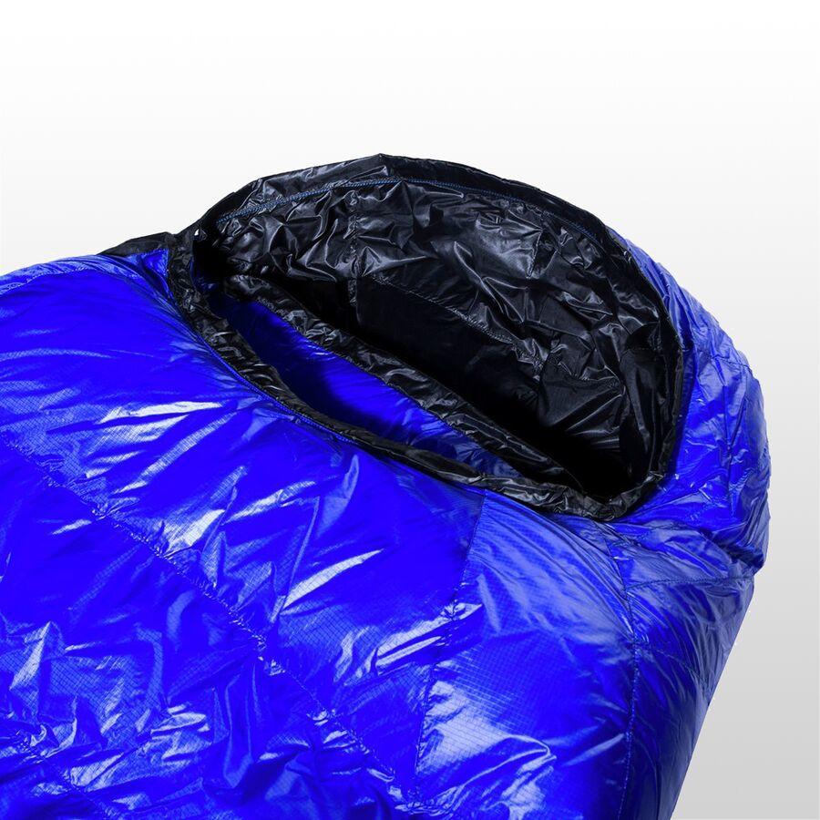 Western Mountaineering UltraLite Sleeping Bag: 20F Down Royal Blue