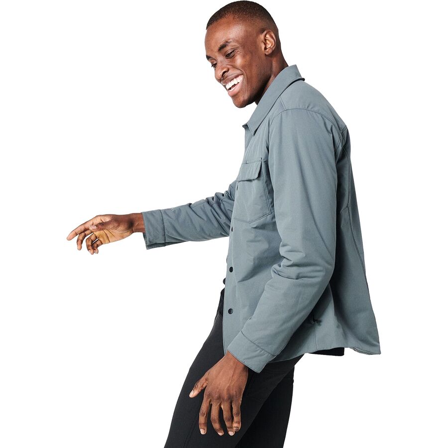Western Rise AirLoft Shirt Jacket - Men's Blue Grey