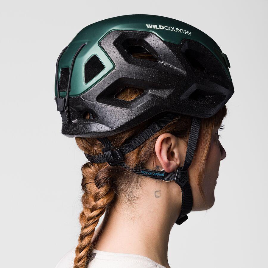 Wild Country Session Helmet Black/Marsh
