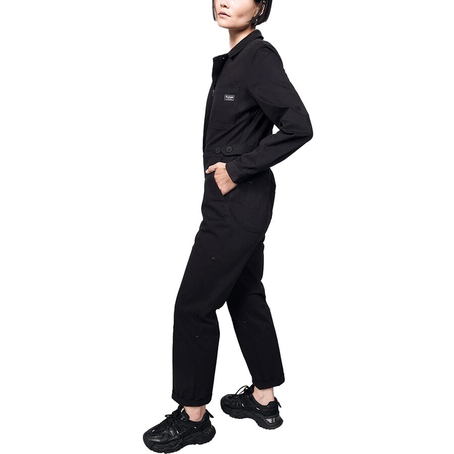 Wildfang The Essential Long-Sleeve High Waisted Coverall Black