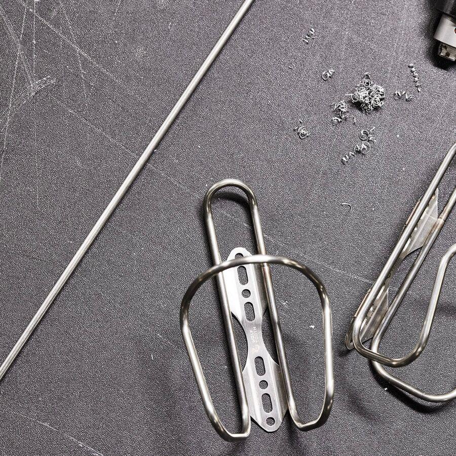 Wolf Tooth Components Morse Stainless Bottle Cage Stainless