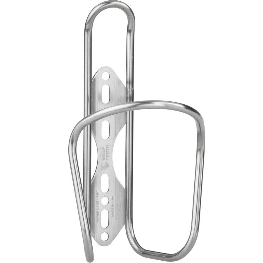 Wolf Tooth Components Morse Stainless Bottle Cage Stainless
