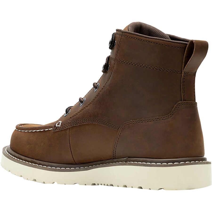 Wolverine Trade Wedge Unlined 6in Moc-Toe Boot - Men's Dark Brown