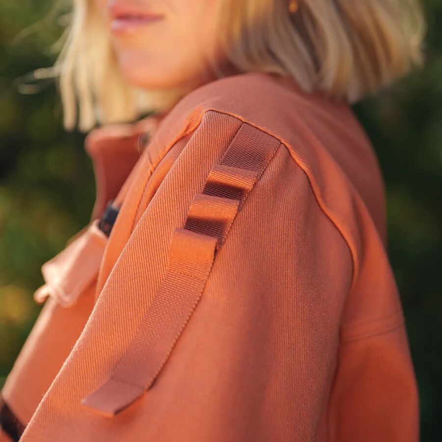 Wondery Ryan Cargo Shirt Jacket - Women's Coral