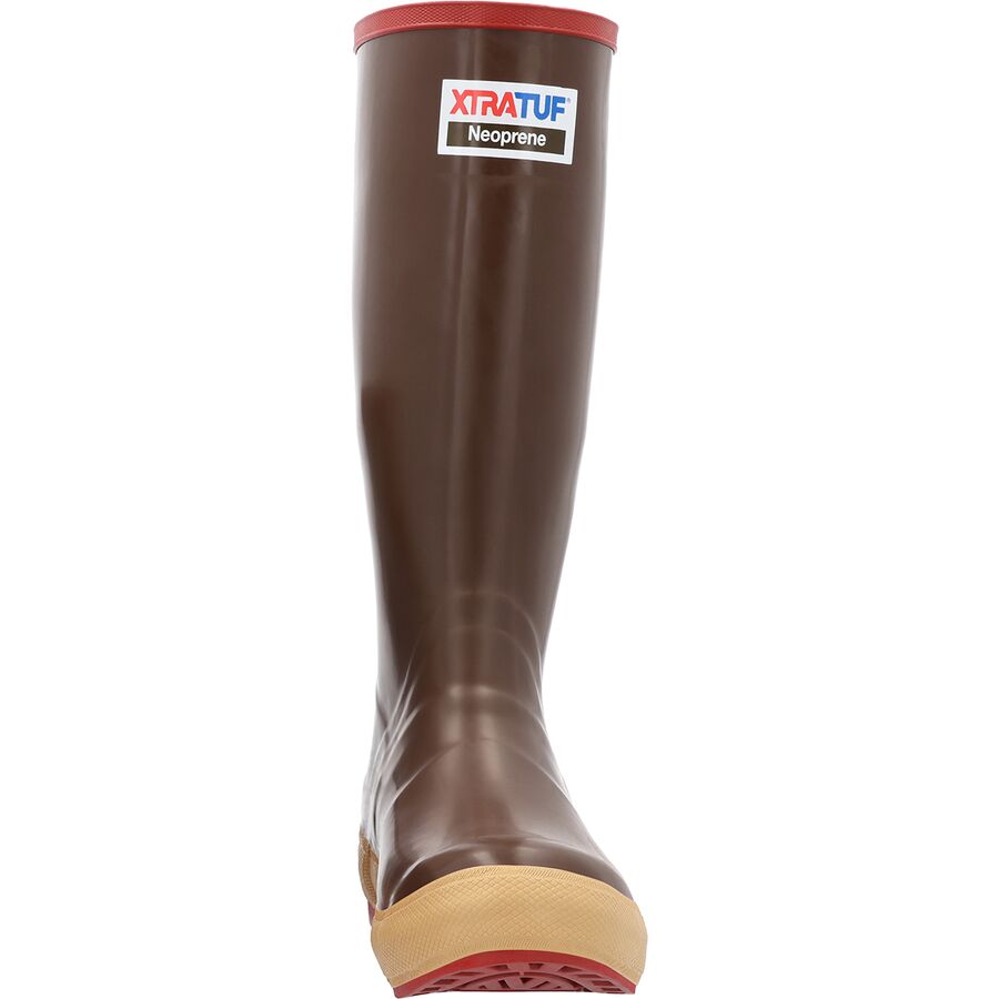 Xtratuf Fishe Wear Legacy 15in Boot - Women's Brown/Lobster