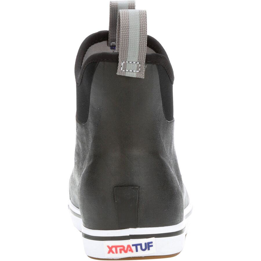 Xtratuf Rubber Ankle Deck Wide Boot - Men's Black