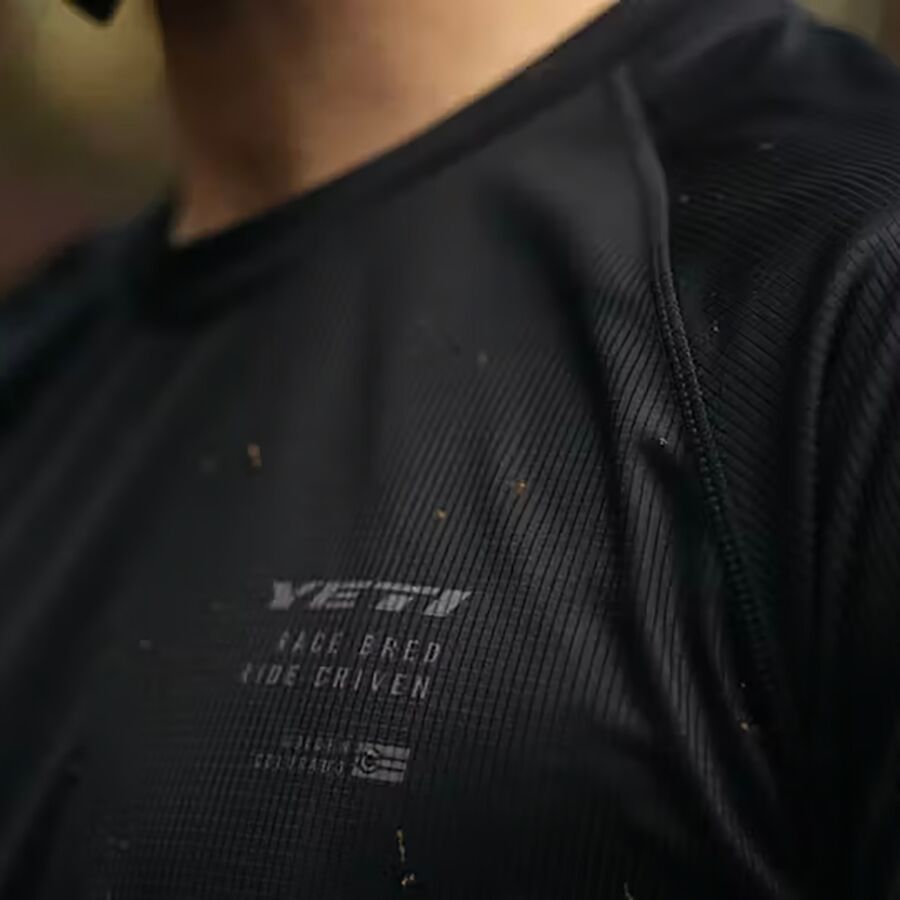 Yeti Cycles Longhorn Short-Sleeve Jersey - Men's Black Bline