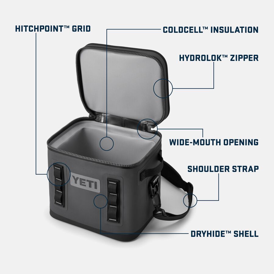 YETI Hopper Flip 12 Soft Cooler Charcoal