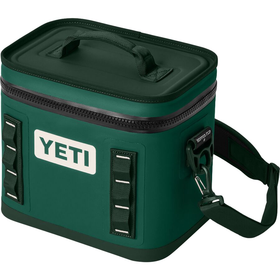 YETI Hopper Flip 8 Soft Cooler Black Forest Green