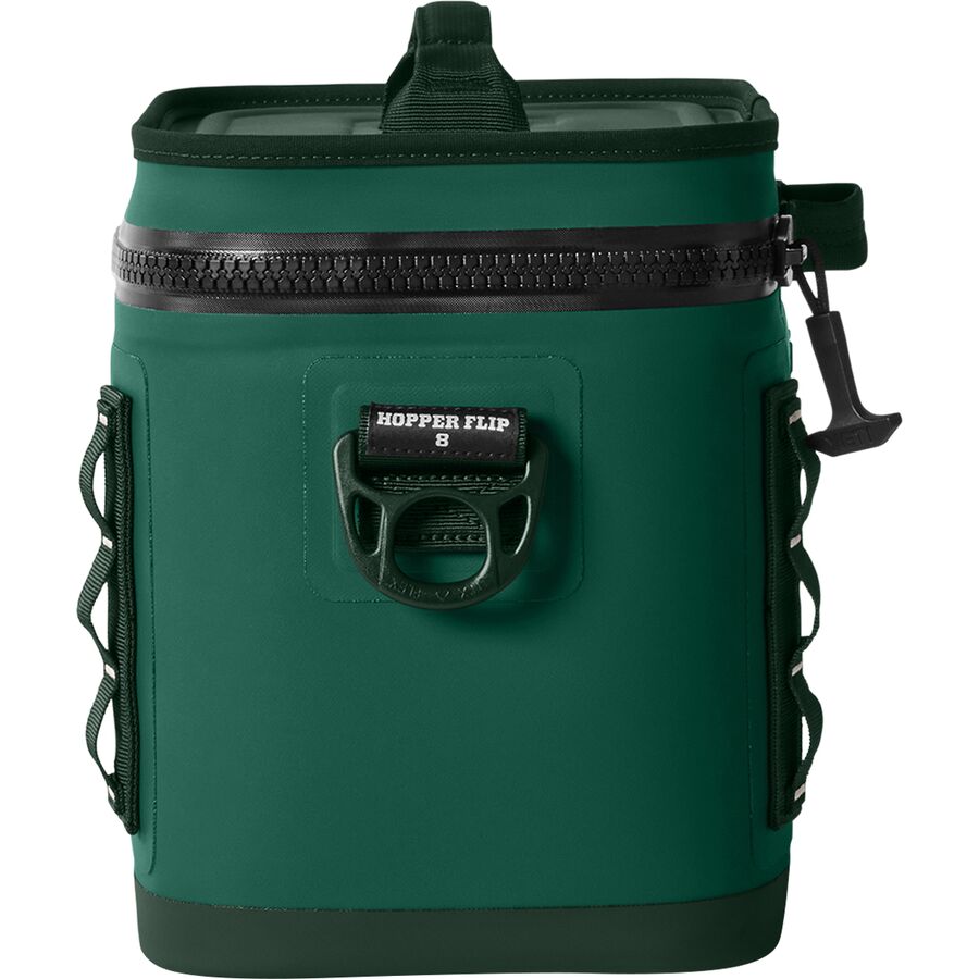 YETI Hopper Flip 8 Soft Cooler Black Forest Green