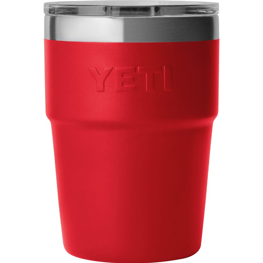 YETI Rambler 16oz Stackable Pint + Magslider Lid Rescue Red