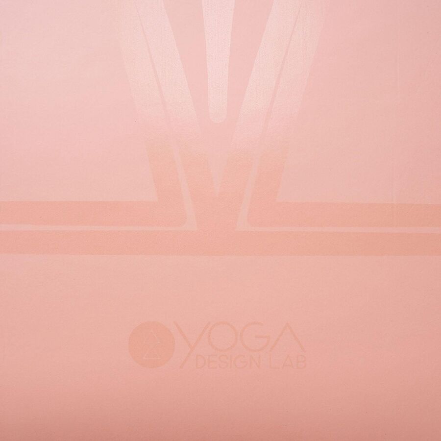 Yoga Design Lab Infinity Yoga Mat Diamond Align Coral
